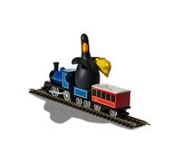 Corgi Diecast Train Toy - CC80602 Wallace & Gromit - The Wrong Trousers - Feathers McGraw & Locomotive, Train Gifts for Men, Women & Kids, Die Cast M