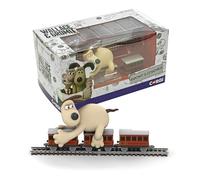 Corgi Diecast Train Toy - CC80603 Wallace & Gromit - The Wrong Trousers - Gromit & Coaches, Train Gifts for Men & Women, Die Cast Model Gifts for Railway Enthusiasts