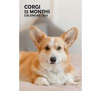 Corgi Dog A3 Calendar 2027, Wirobound, Full Colour, Wall Planner (MPRA)
