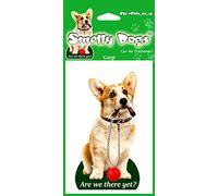 Corgi Dog Gift - 1 pcs Smelly Dogs Car Air Freshener. Each freshener individually packaged