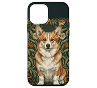 Corgi Dog in the style of William Morris Arts Case for iPhone 12 mini