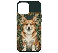 Corgi Dog in the style of William Morris Arts Case for iPhone 12 Pro Max