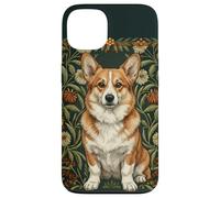 Corgi Dog in the style of William Morris Arts Case for iPhone 13