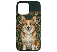 Corgi Dog in the style of William Morris Arts Case for iPhone 13 Pro Max