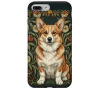 Corgi Dog in the style of William Morris Arts Case for iPhone 7 Plus/8 Plus