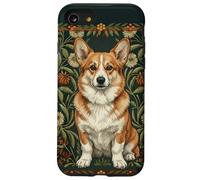 Corgi Dog in the style of William Morris Arts Case for iPhone SE (2020) / 7/8