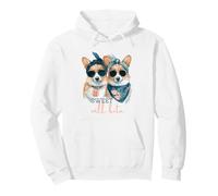 Corgi Dogs Sweet Will Bite Savage Cheeky Cute Humor Pullover Hoodie