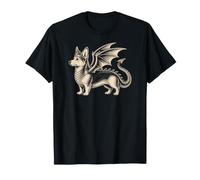 Corgi Dressed as a Dragon Funny Dog Costume T-Shirt