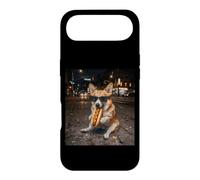 Corgi Eating Hot Dog Funny Dog Meme Photo Case for iPhone Air