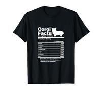 Corgi Facts Nutritional Fact Corgi Lover Corgi Owner T-Shirt