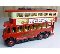 CORGI for SUN MAID RAISINS London double decker bus tram red 1:76 bus model