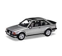 Corgi Ford Escort Mk3 XR3i, Silver, 1:43 Scale, Die-Cast Metal, Adult Car Enthusiasts, Men