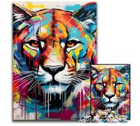 Corgi Graffiti 1000 Piece Jigsaw Puzzle Difficult Puzzles for Adults for Teenagers, Family Game Night, Brain-Challenging Gift Idea 50x75CM/19.68x29.52inch