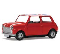Corgi Diecast Model Cars - GS82109 Best of British Classic Mini - Red - Men & Women Souvenir Gifts from UK - Small Die Cast Toy Car Models for Boys, Gift for Motor Enthusiasts