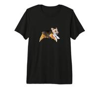 Corgi Illustration Cute Watercolor pet Premium T-Shirt