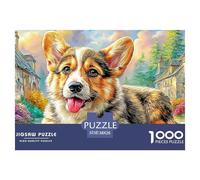 Corgi in AutumnAstonishing 1000-Piece Jigsaw Puzzles for Adults A Pantheon of Impossible, Hard, Difficult Challenging Puzzle Games for All Genders - A Unifying Challenge for Adults And Kids Age 12 Ye