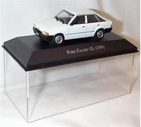 Corgi Ixo Ford Escort GL 1988 in white car 1:43 scale diecast model, LX53-01