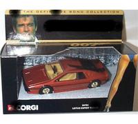 corgi JAMES B0ND 007 for your e'yes only l'otus e'sprit turbo the definitive collection diecast model