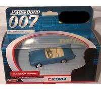 corgi JAMES B0ND 007 sunbeam alpine DR N0 the ultimate B0ND collection 1:36 scale diecast model