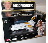 corgi JAMES B0ND 007 the definitive B0ND collection moonraker space shuttle 1:36 scale diecast model