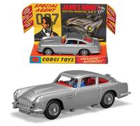 Corgi Diecast Model Cars - RT26101S James Bond Aston Martin DB5 - Iconic 007 Collectible Car for Men & Women - Small Die Cast Toy Models for Boys, Gift for Car Enthusiasts