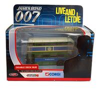 Corgi James Bond 007 Die-cast Double Deck Bus - From Live And Let Die - The Ulitmate Bond Series - TY06102 by Corgi