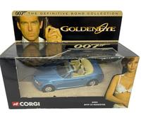 Corgi james bond 007 the definitve collection B.M.W Z3 roadster blue car 1.36 scale diecast model