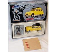 corgi james bond collection citroen 2CV and james bond figure set diecast model