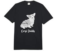 Corgi Lovers - Corgi Daddy Comfort Colors Adult Heavyweight T-Shirt