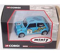 corgi MINI C00PER kelly rogers racing club Vehicle limited edition 1:36 scale diecast model