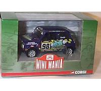 corgi mini mania mini seven mark smith car 1:36 scale diecast model