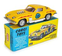 Corgi Model Club 337 Customised Chevrolet Corvette Sting Ray Diecast Car inc CoA