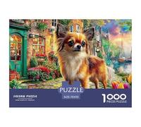 Corgi Mom And Puppy 1000 Puzzles Adults Puzzle Adults Puzzle Gifts Birthday Difficult Impossible Decompression 70x50cm/1000pcs