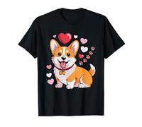 Corgi Mom Minimalist Sunset Silhouette Clean Modern Minimal T-Shirt