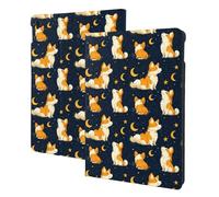 Corgi Moon Print Compatible with ipad air 3rd Generation Case Cover, Tablet Cases Compatible with ipad Pro Case 10.5 Inch, Auto Wake/Sleep, Folio Stand