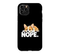 Corgi Nope Not Today Bad Attitude Tired Lazy Exhausted Dog Case for iPhone 11 Pro
