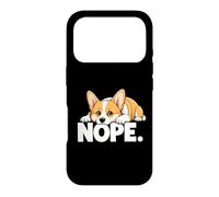 Corgi Nope Not Today Bad Attitude Tired Lazy Exhausted Dog Case for iPhone 17 Pro