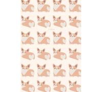 Corgi Notebook Journal A5: Cute Welsh Corgi Notepad Sketchbook for Writing Drawing, Corgi Puppy Dog Stationery Accessories, Corgi Gifts for Boys & Girls, 120 Lined Pages 6"x9"