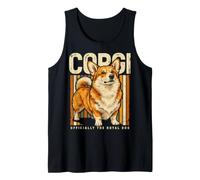 Corgi Officially The Royal Dog Pembroke Tank Top