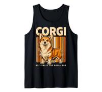 Corgi Officially The Royal Dog Pembroke Tank Top