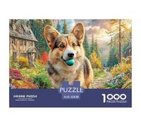 Corgi on TreadmillMythic Jigsaw Puzzles for Adults Featuring 1000 Advanced, ‘Near-Impossible’ Difficulty Challenging Puzzle Games for Both Women And Men - These Mythic Jigsaw Puzzles Are Crafted for