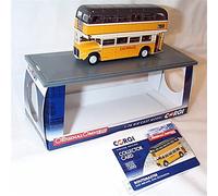 Corgi original omnibus yellow / orange routemaster east midland 16 clipstone bus limited edition diecast model