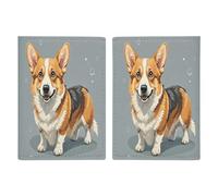 Corgi Pattern Corgi Pattern Passport Holder Personalized Passport Wallet for Women Men Travel Document Organizer Holder