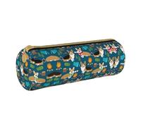 Corgi Pencil Case Holder,School Stationery Supplies Pen Organiser Cute Pencils Bag for Students