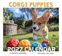 Corgi Puppies Calendar 2027: A year of short-legged bundles of joy