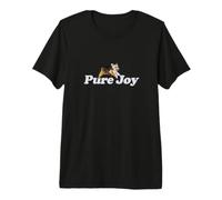 Corgi Pure Joy Illustration Cute Watercolor pet Premium T-Shirt