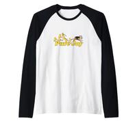 Corgi Pure Joy Illustration Cute Watercolor pet Raglan Baseball Tee