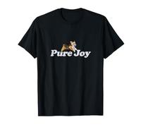 Corgi Pure Joy Illustration Cute Watercolor pet T-Shirt