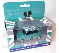 corgi queen elizabeth II & prince philip 1947-2017 MINI C00PER car celebrating the 70th wedding anniversary 1:36 scale diecast model