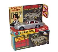 Corgi reissue 261 Aston Martin DB5 James Bond 007 Special Agent Brand New 1-43